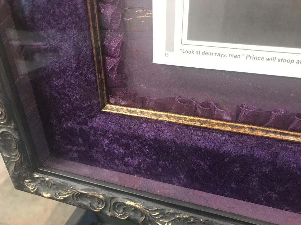A huge picture frame